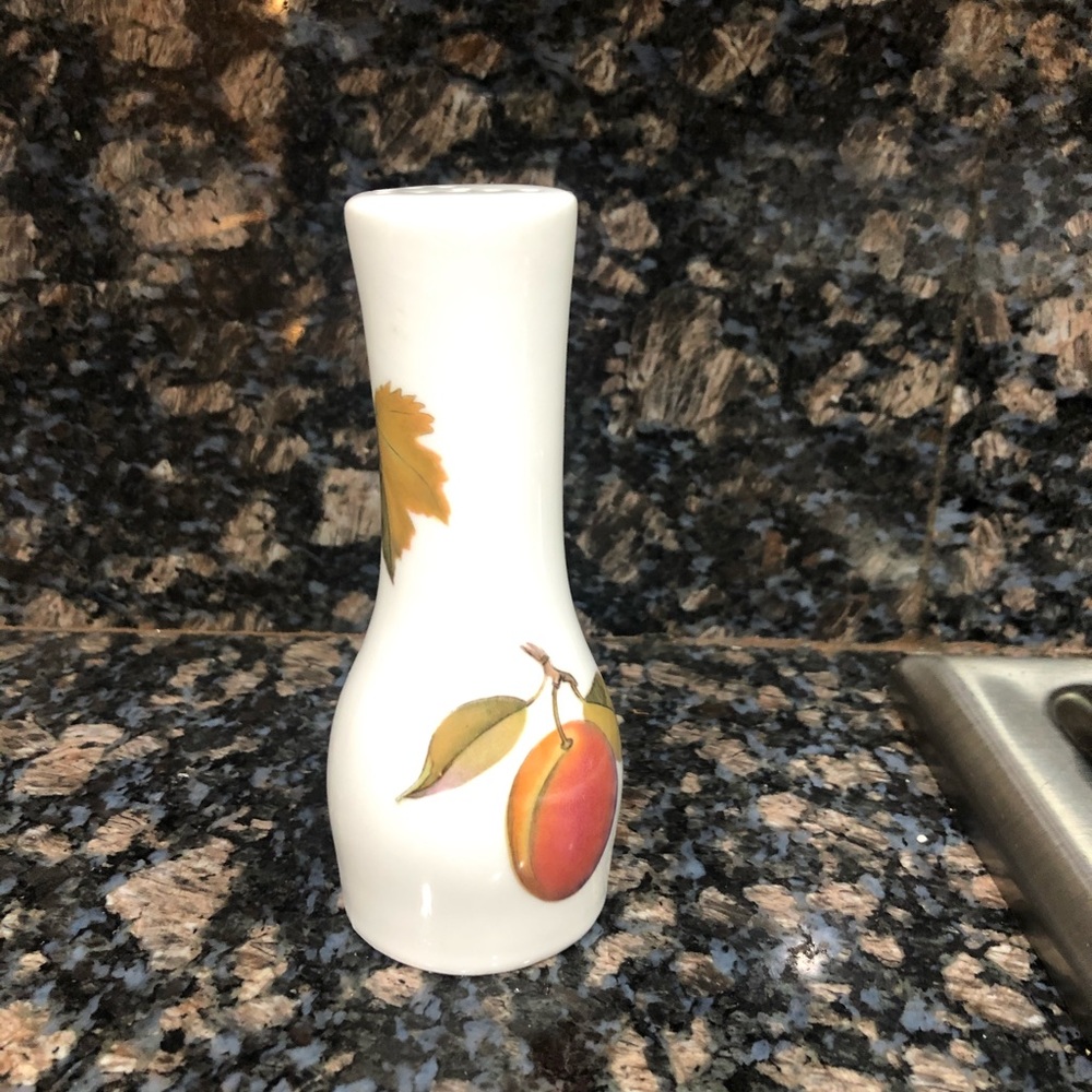 Royal Worcester Evesham pepper shaker